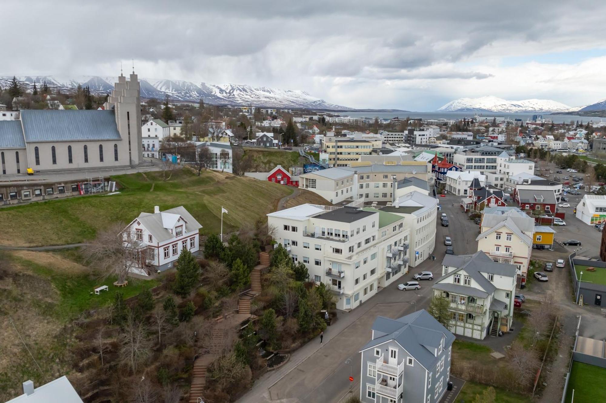 Charming Deluxe Apartment Akureyri Bilik gambar